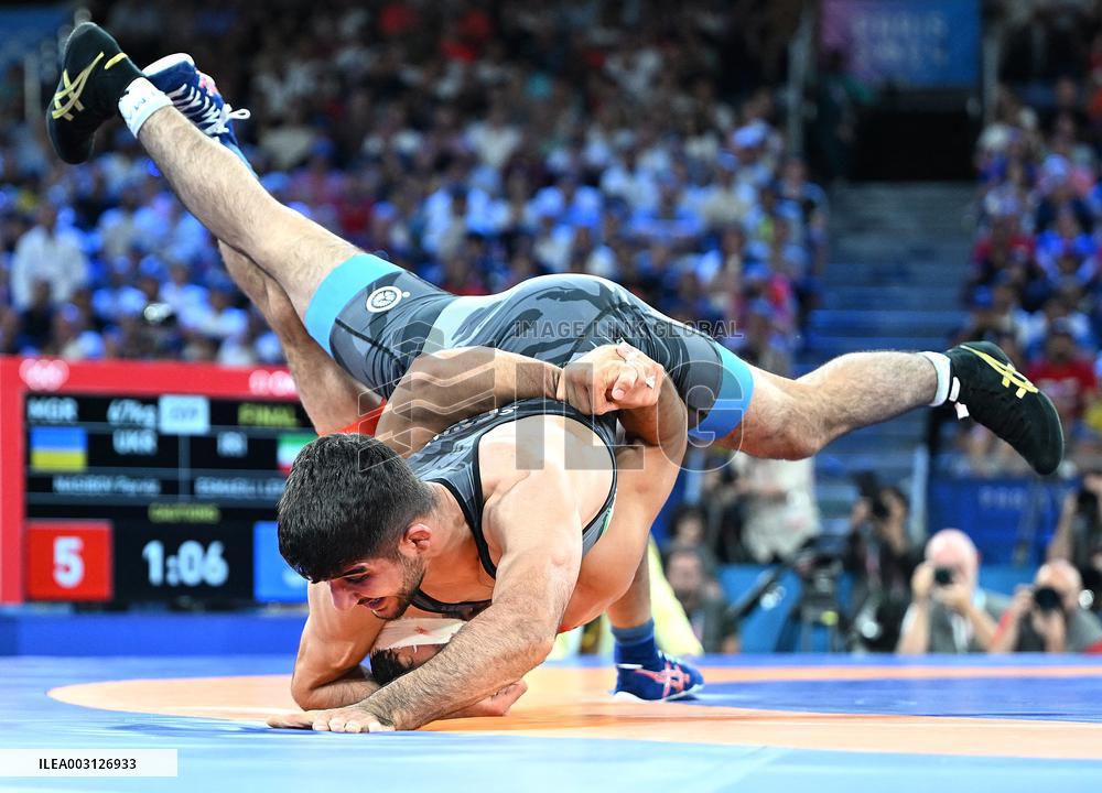 (PARIS2024) FRANCE-PARIS-OLY-WRESTLING