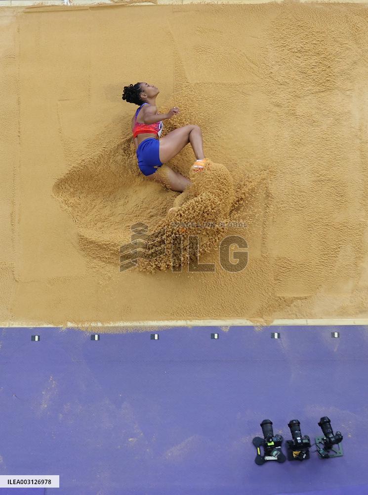 (PARIS2024) FRANCE-PARIS-OLY-ATHLETICS-LONG JUMP-WOMEN