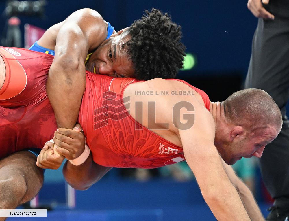 (PARIS2024) FRANCE-PARIS-OLY-WRESTLING
