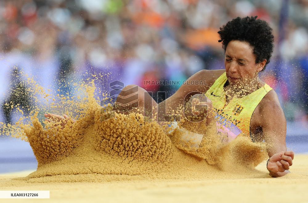 (PARIS2024) FRANCE-PARIS-OLY-ATHLETICS-LONG JUMP-WOMEN