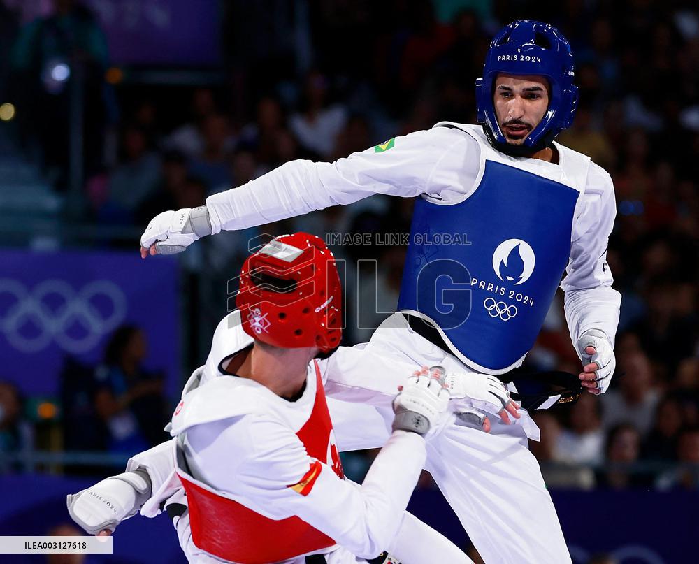 (PARIS2024) FRANCE-PARIS-OLY-TAEKWONDO
