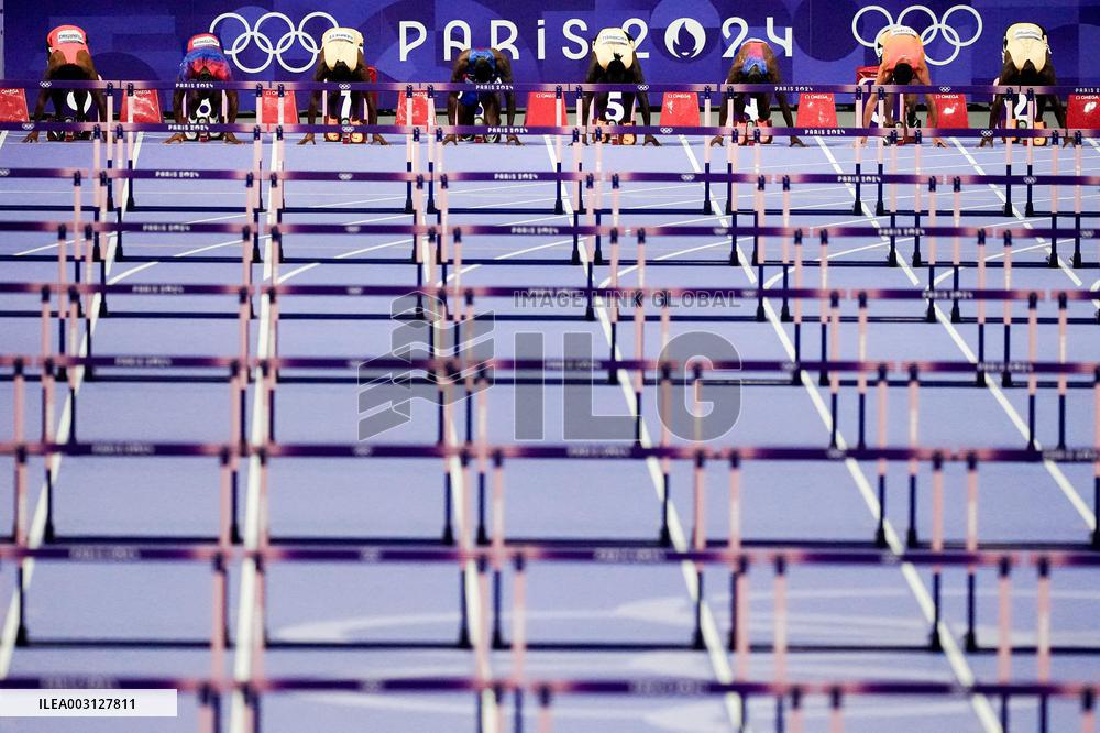 Paris 2024 - 110m Hurdles - Grant Holloway Wins Gold