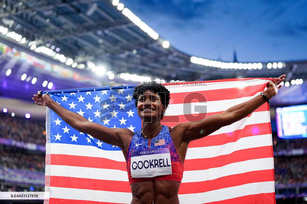 Paris 2024 - 400m Hurdles - Sydney McLaughlin-Levrone Wins Gold