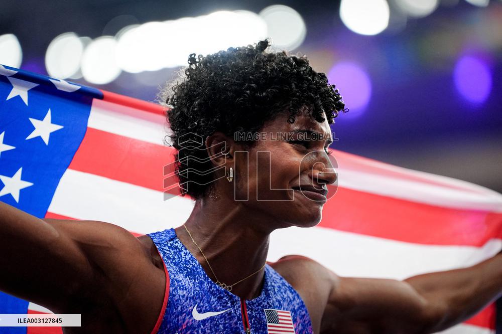 Paris 2024 - 400m Hurdles - Sydney McLaughlin-Levrone Wins Gold