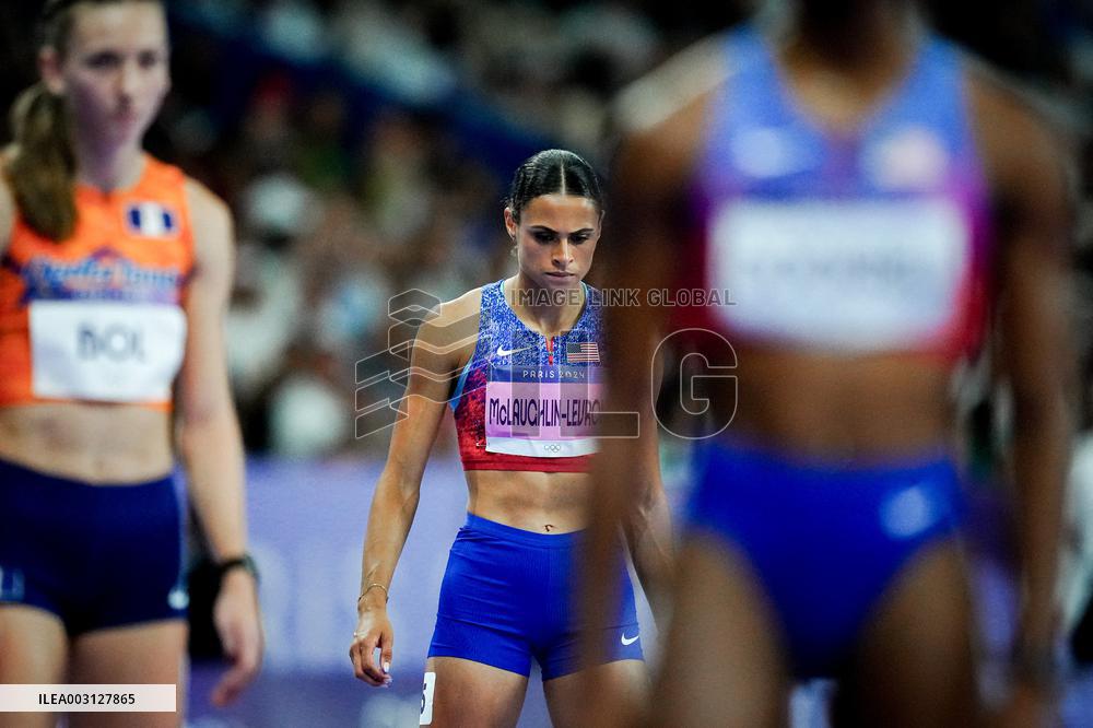 Paris 2024 - 400m Hurdles - Sydney McLaughlin-Levrone Wins Gold