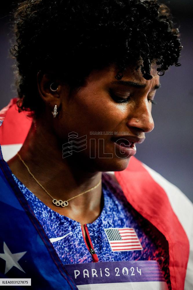 Paris 2024 - 400m Hurdles - Sydney McLaughlin-Levrone Wins Gold