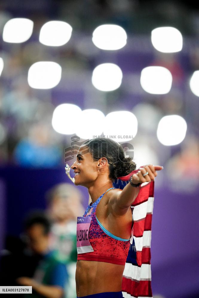 Paris 2024 - 400m Hurdles - Sydney McLaughlin-Levrone Wins Gold