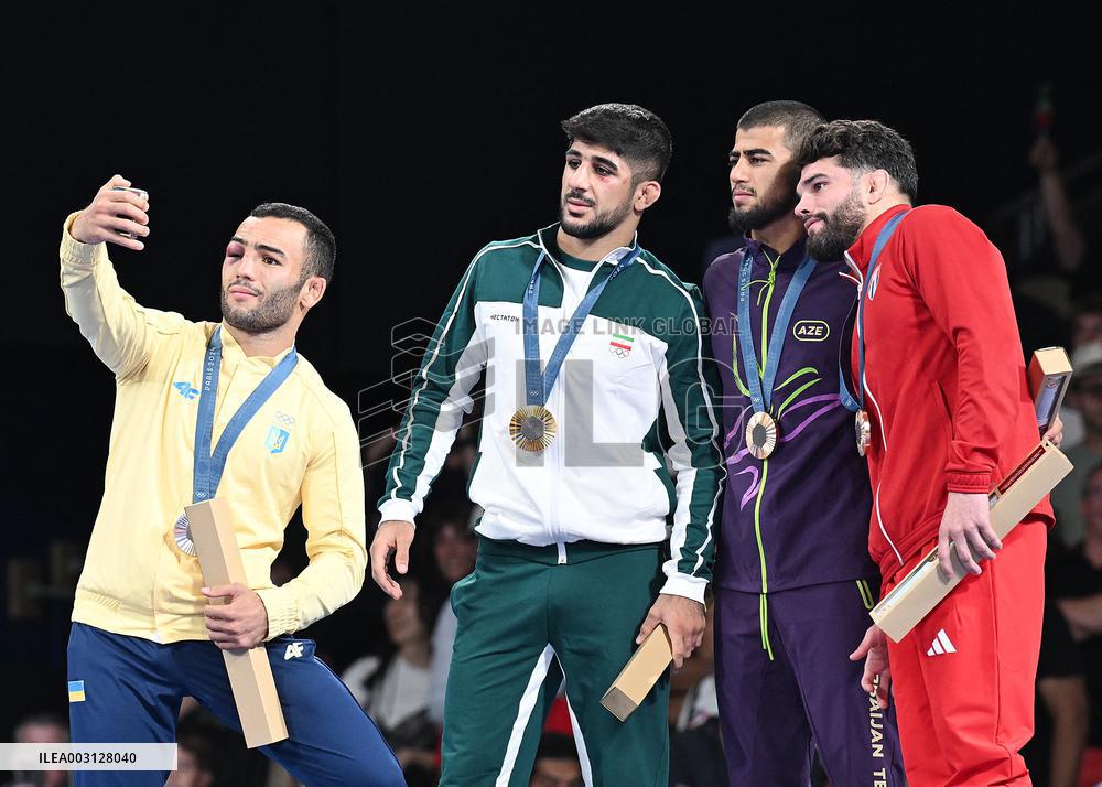 (PARIS2024) FRANCE-PARIS-OLY-WRESTLING