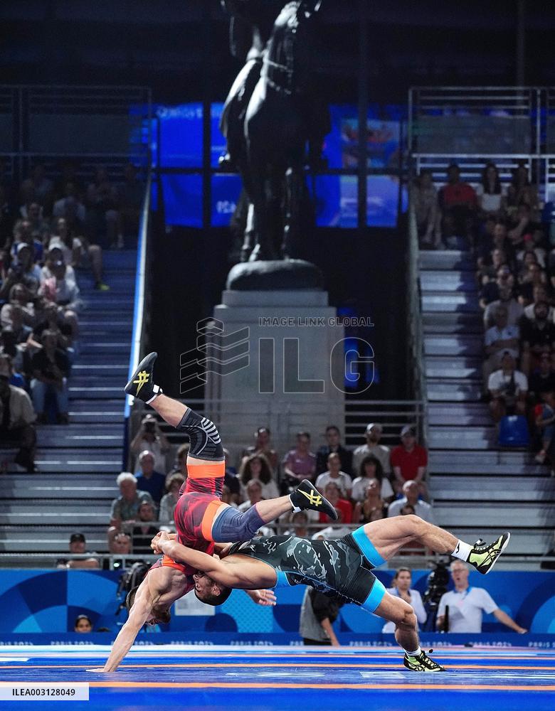 (PARIS2024) FRANCE-PARIS-OLY-WRESTLING