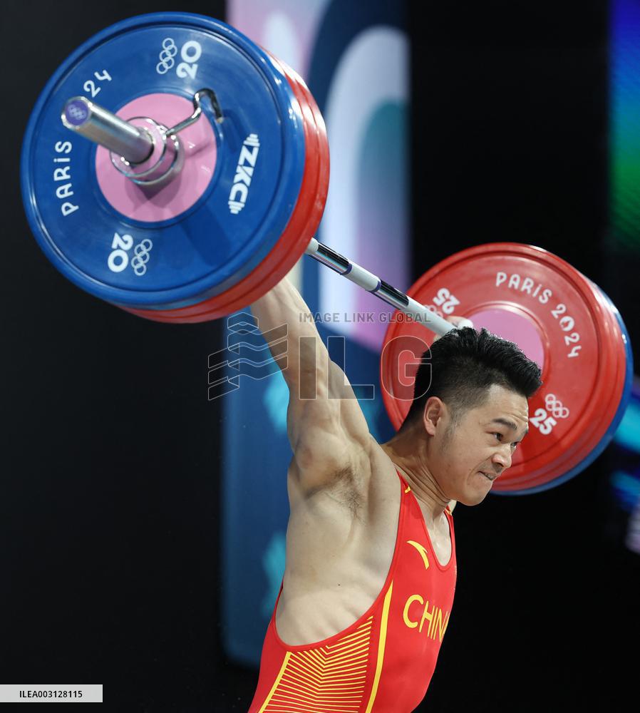(PARIS2024)FRANCE-PARIS-OLY-WEIGHTLIFTING