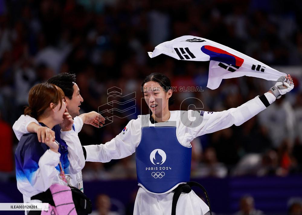 (PARIS2024) FRANCE-PARIS-OLY-TAEKWONDO