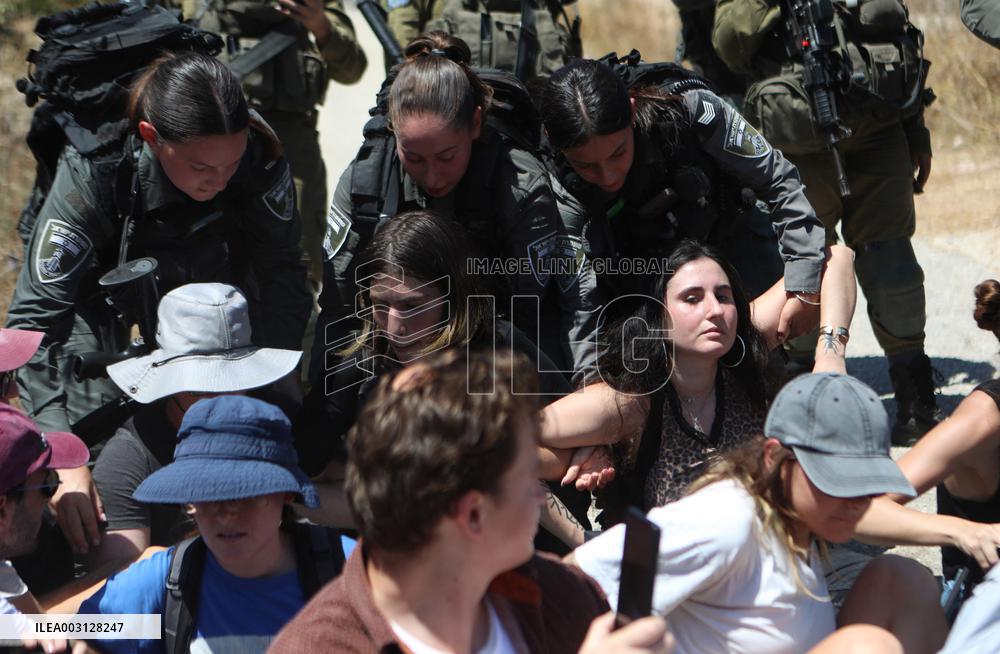 MIDEAST-BETHLEHEM-DEMONSTRATION