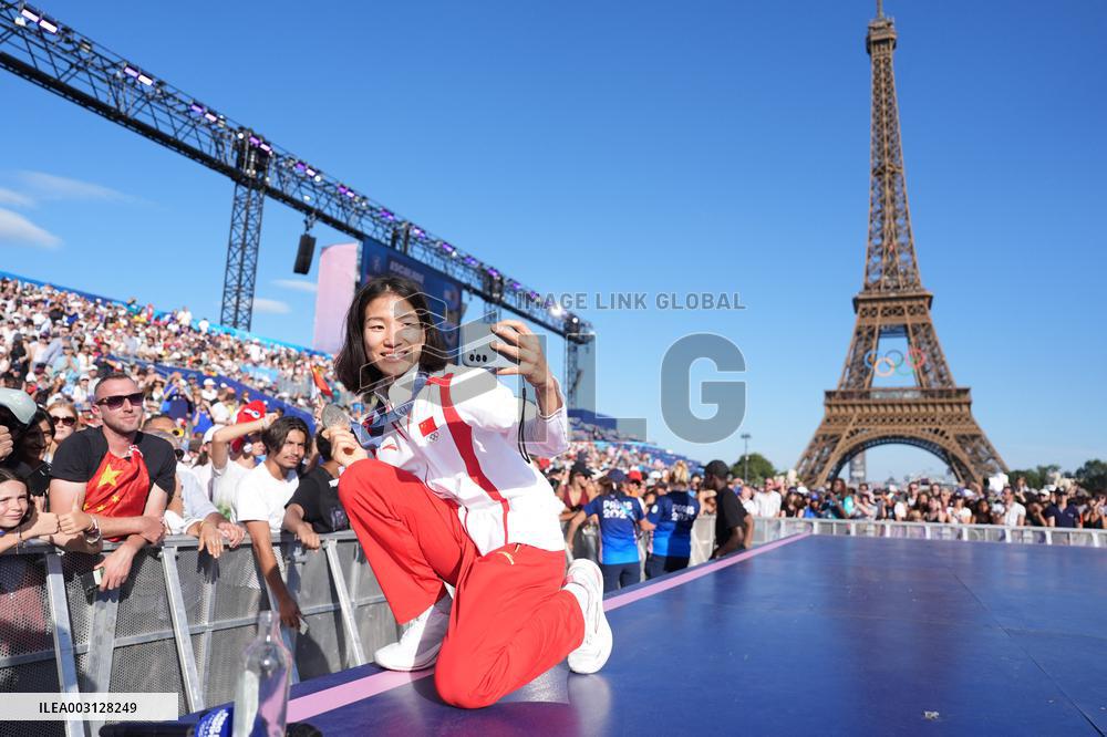 (PARIS2024) FRANCE-PARIS-OLY-CHAMPIONS PARK