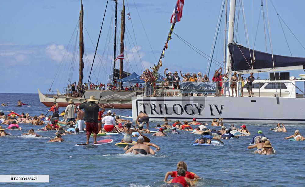 1st anniversary of Hawaii wildfire