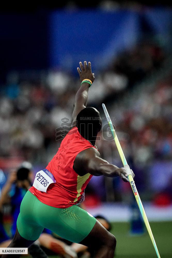 Paris 2024 - Men’s Javelin Throw Final