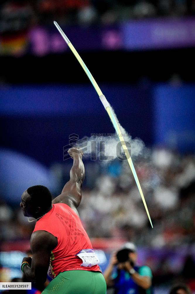 Paris 2024 - Men’s Javelin Throw Final