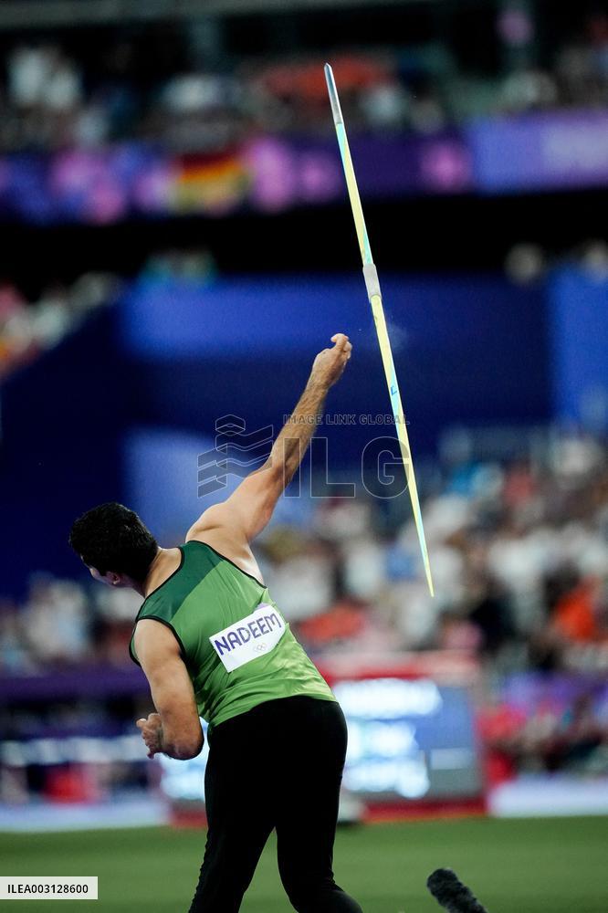 Paris 2024 - Men’s Javelin Throw Final