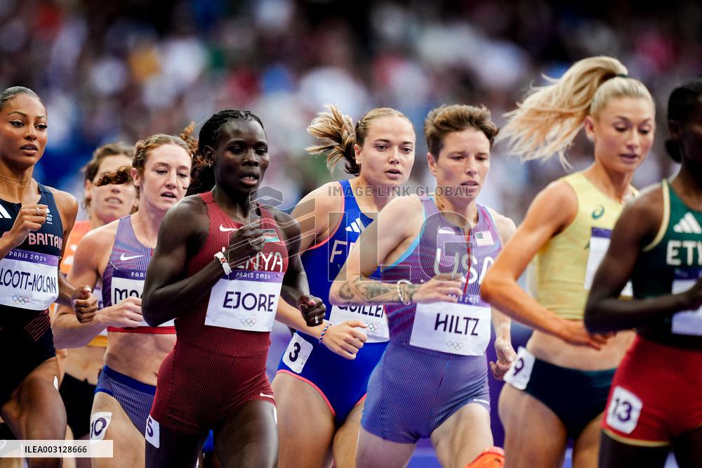Paris 2024 - France’s Agathe Guillemot In Women’s 1500M Semifinal