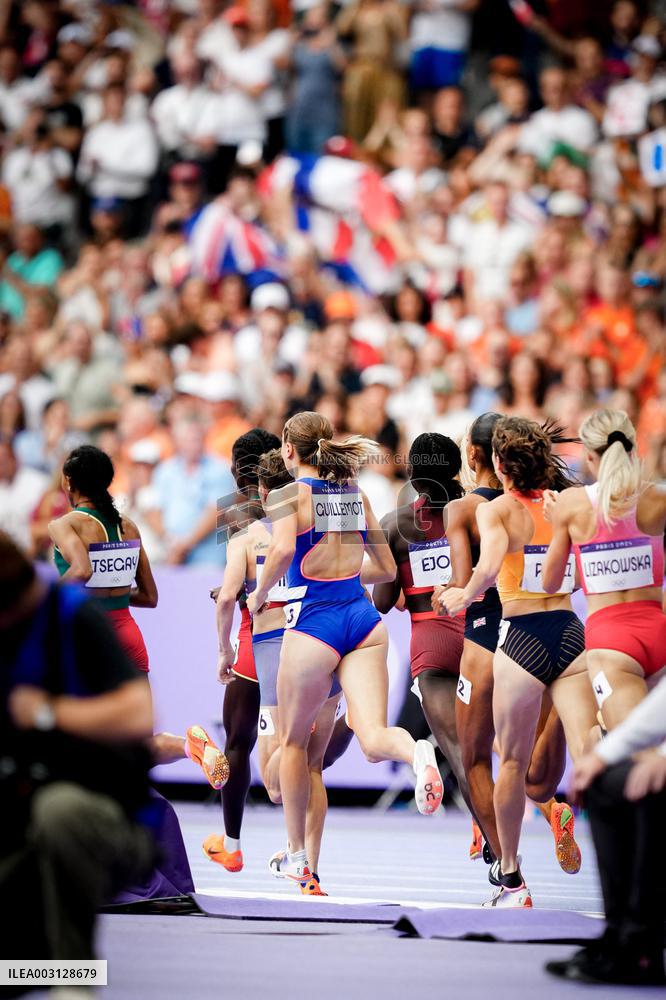 Paris 2024 - France’s Agathe Guillemot In Women’s 1500M Semifinal