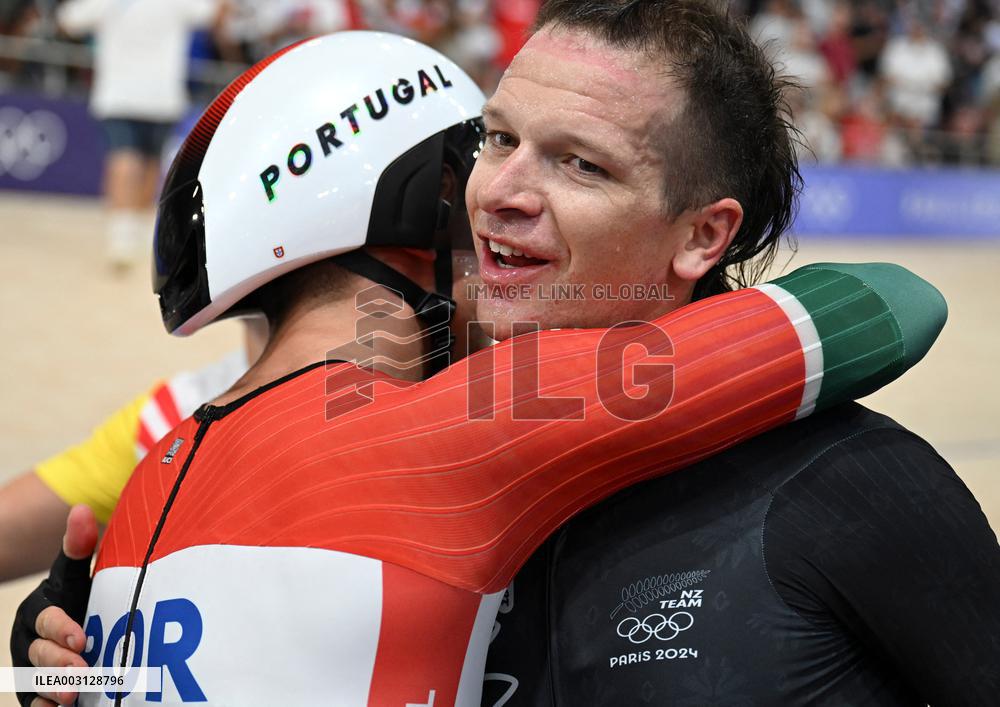 Paris 2024 - France’s Benjamin Thomas Takes Gold In Men's Omnium