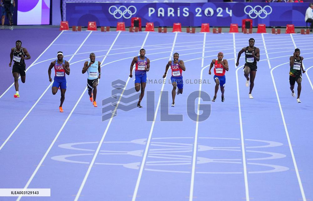 Paris 2024 - Botswana’s Tebogo Takes Gold In Men’s 200m