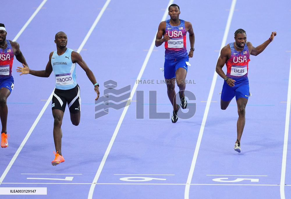 Paris 2024 - Botswana’s Tebogo Takes Gold In Men’s 200m