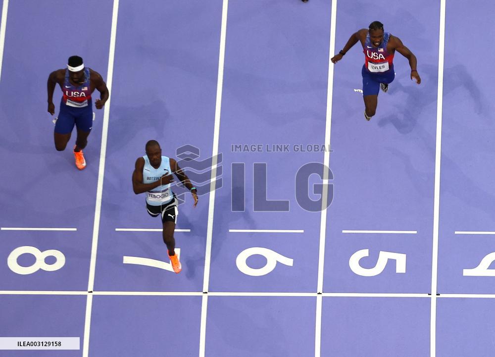 Paris 2024 - Botswana’s Tebogo Takes Gold In Men’s 200m