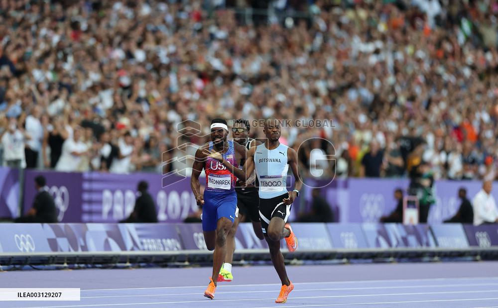 Paris 2024 - Botswana’s Tebogo Takes Gold In Men’s 200m