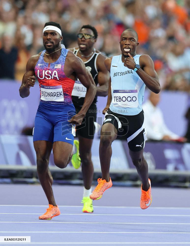 Paris 2024 - Botswana’s Tebogo Takes Gold In Men’s 200m