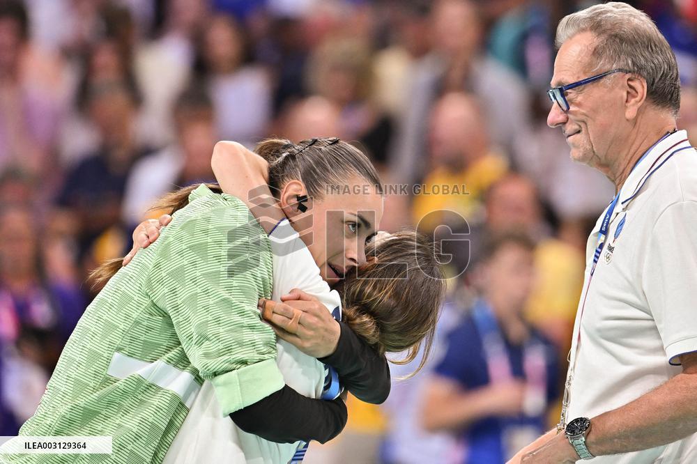 Paris 2024 - Women's Handball - Team France Qualifies For Final