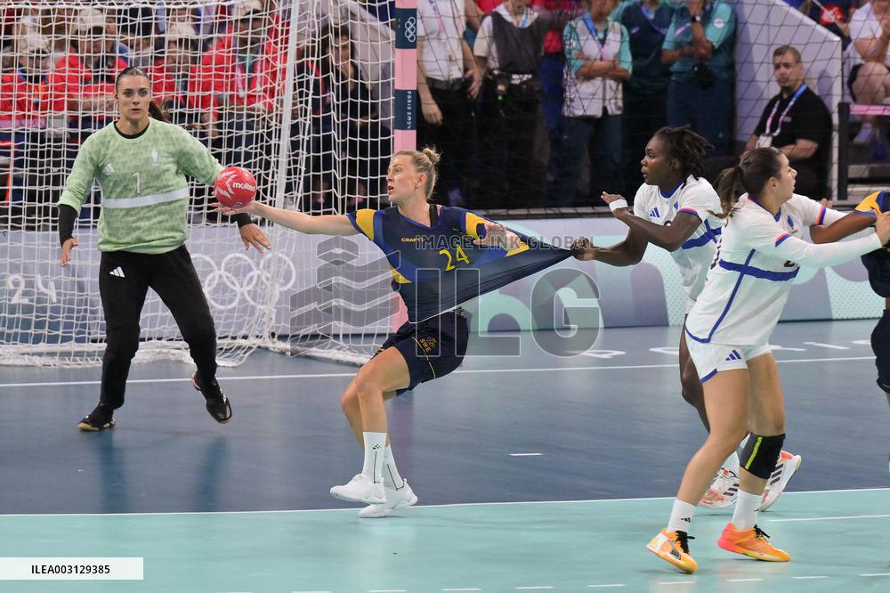 Paris 2024 - Women's Handball - Team France Qualifies For Final