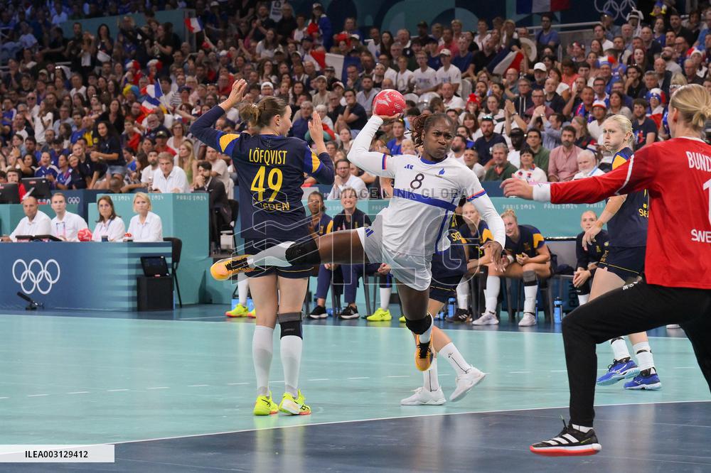 Paris 2024 - Women's Handball - Team France Qualifies For Final