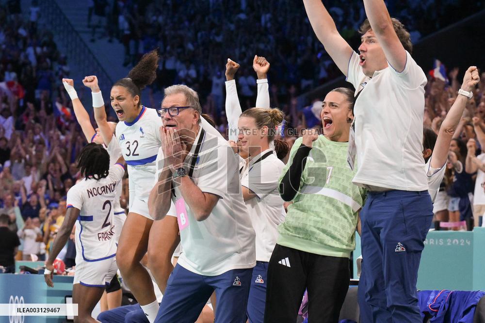 Paris 2024 - Women's Handball - Team France Qualifies For Final