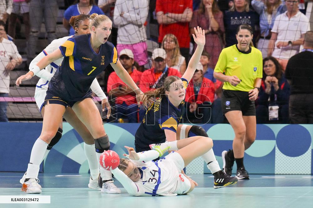 Paris 2024 - Women's Handball - Team France Qualifies For Final
