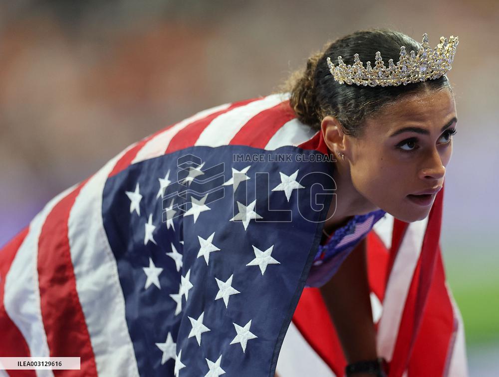 Paris 2024 - USA’s Sydney McLaughlin-Levrone Takes Gold In Women’s 400m Hurdles