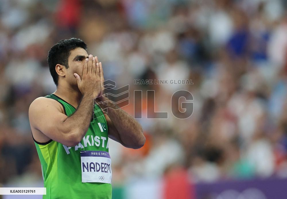 Paris 2024 - Pakistan’s Arshad Nadeem Takes Gold In The Men's Javelin Throw