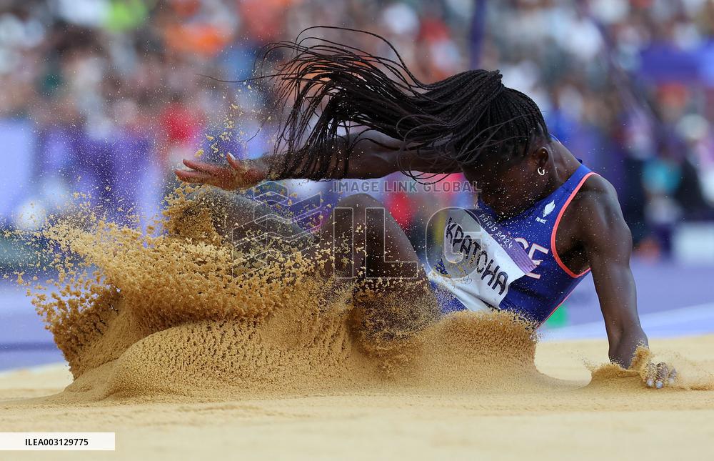 Paris 2024 - USA’ Tara Davis-Woodhal Takes Gold In Women’s Long Jump