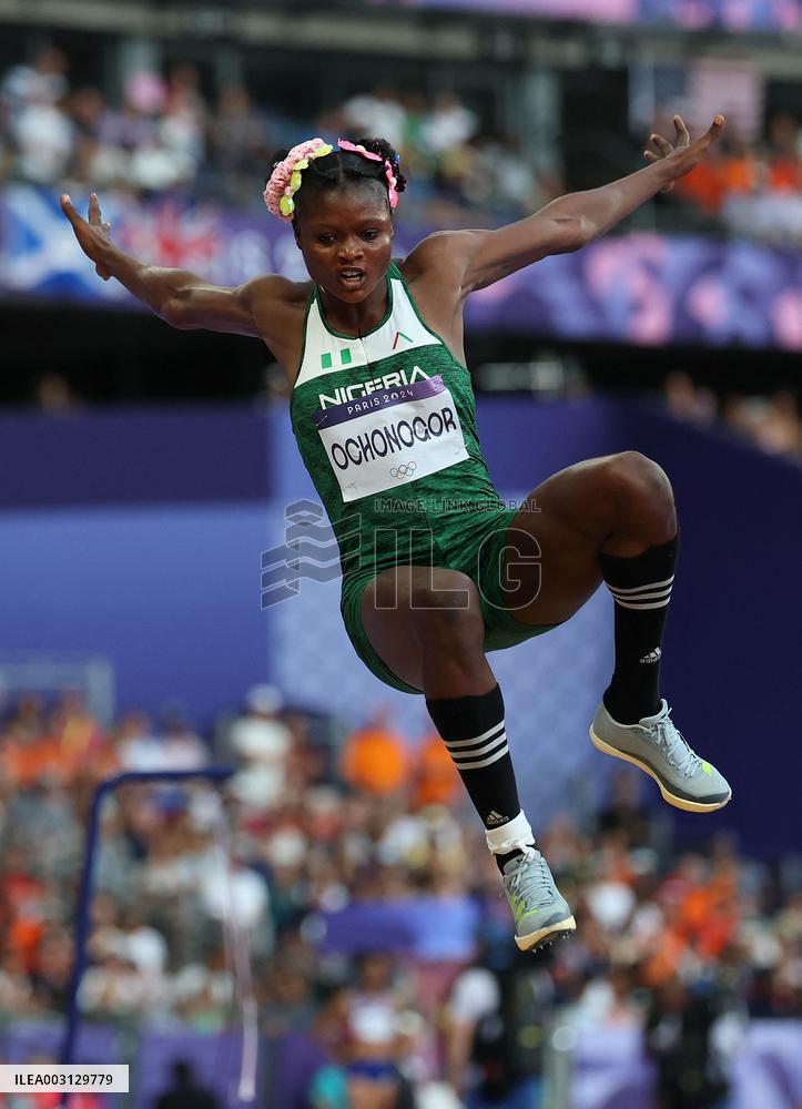 Paris 2024 - USA’ Tara Davis-Woodhal Takes Gold In Women’s Long Jump