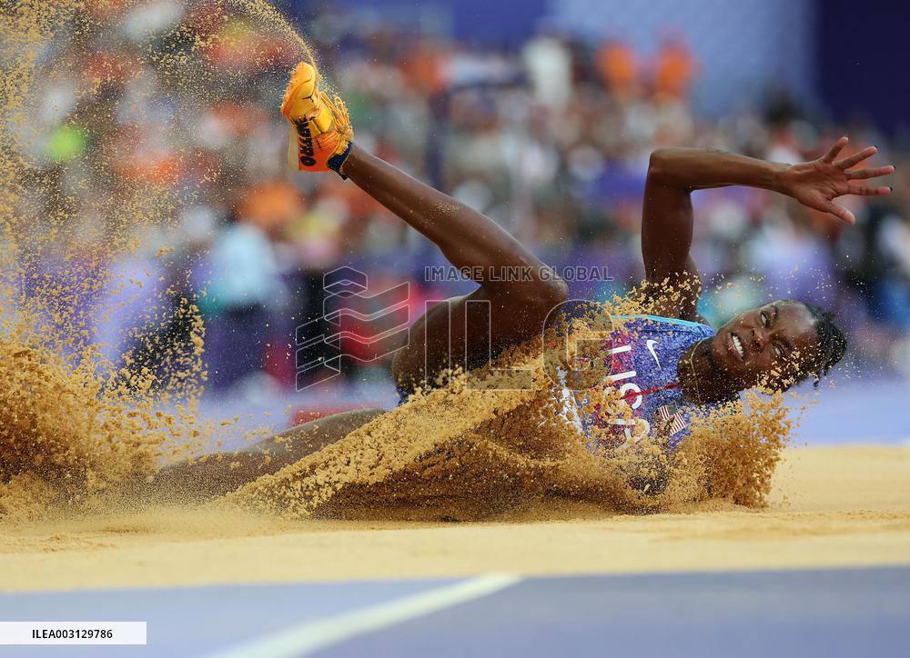 Paris 2024 - USA’ Tara Davis-Woodhal Takes Gold In Women’s Long Jump