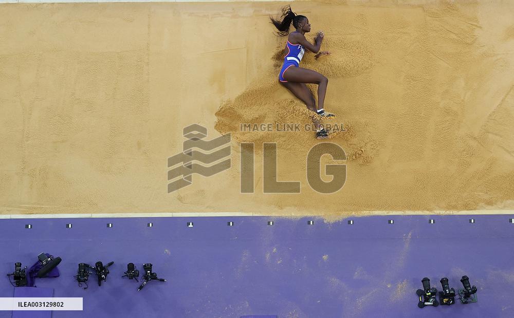 Paris 2024 - USA’ Tara Davis-Woodhal Takes Gold In Women’s Long Jump
