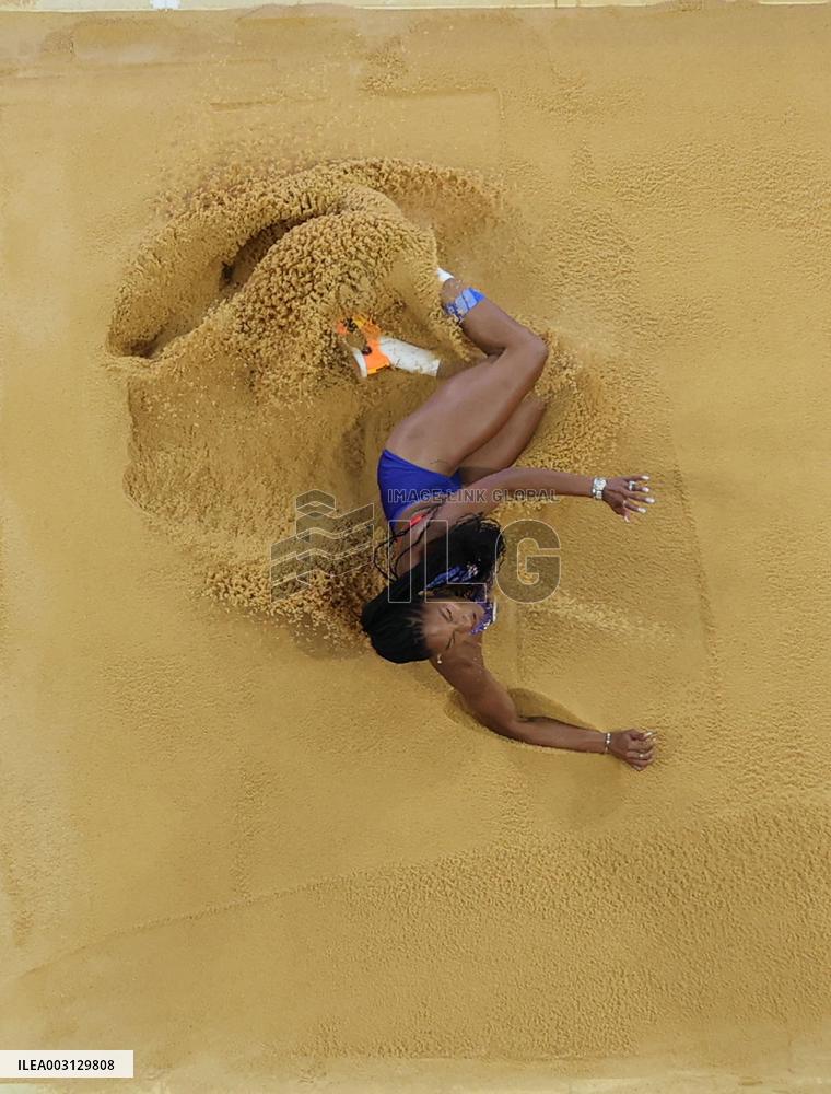 Paris 2024 - USA’ Tara Davis-Woodhal Takes Gold In Women’s Long Jump