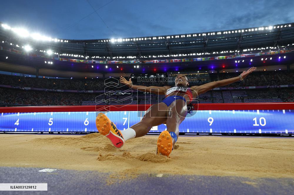 Paris 2024 - USA’ Tara Davis-Woodhal Takes Gold In Women’s Long Jump