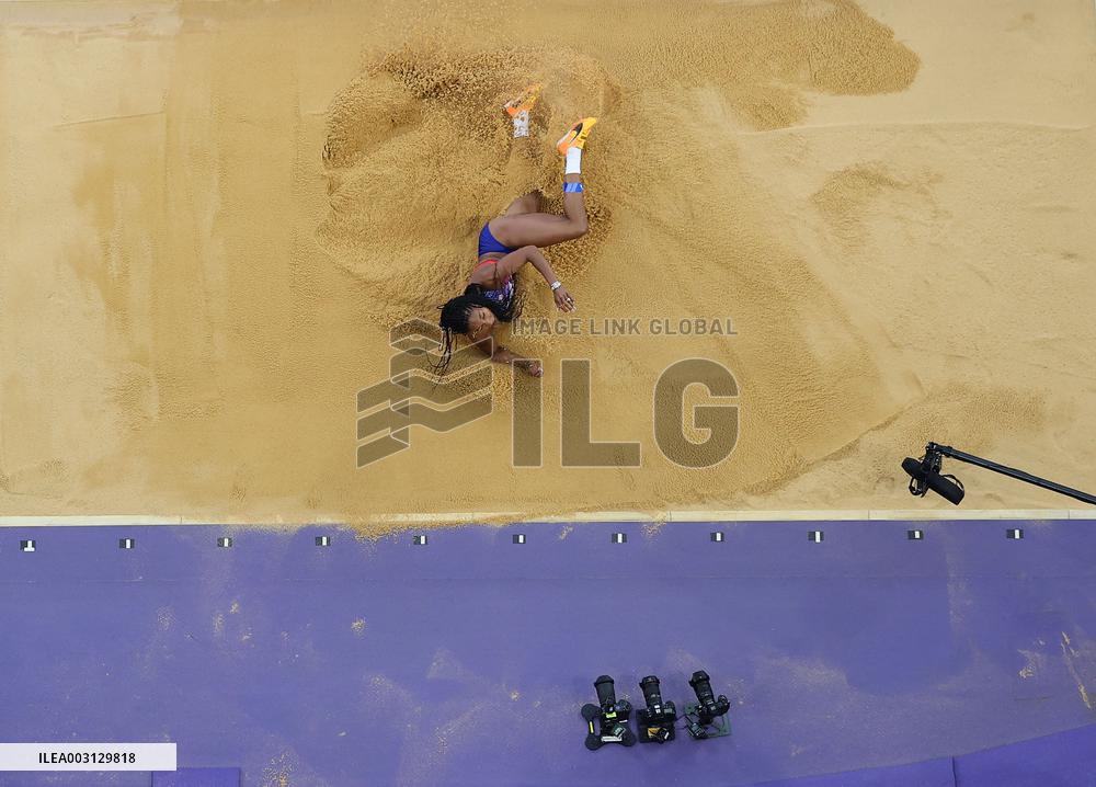 Paris 2024 - USA’ Tara Davis-Woodhal Takes Gold In Women’s Long Jump