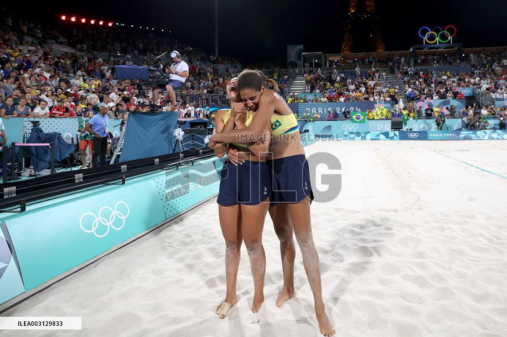 Paris 2024 - Brazil Reach Women's Beach Volleyball Final