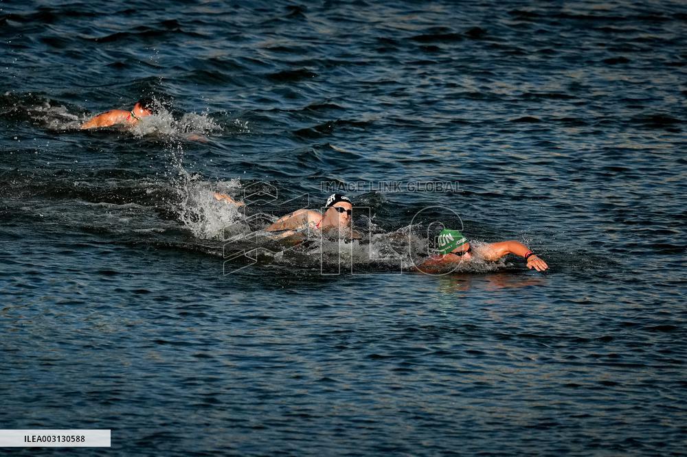 Paris 2024 - Men's 10km Marathon Swim