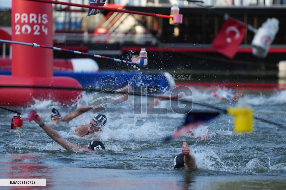 (PARIS2024)FRANCE-PARIS-OLY-MARATHON SWIMMING
