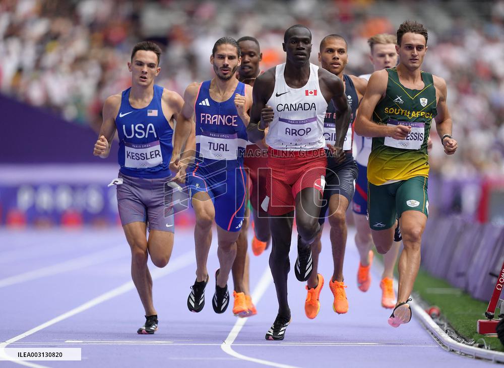 (PARIS2024) FRANCE-PARIS-OLY-ATHLETICS-800M-MEN