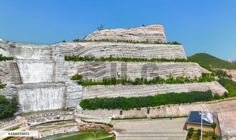 CHINA-LIAONING-BEIPIAO-QUARRY-TRANSFORMED MOUNTAIN PARK (CN)