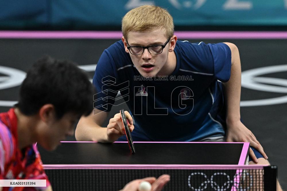 Paris 2024 - Table Tennis - Men's Team Bronze Medal Match