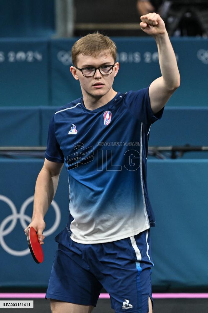 Paris 2024 - Table Tennis - Men's Team Bronze Medal Match